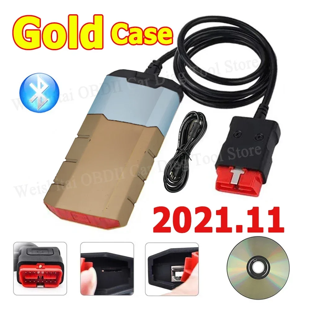 

Vci Vd Ds150e Cdp Obd-сканер с Bluetooth 2021,11 генератор ключей на компакт-диске для TNESF delicht ORPDC, диагностические инструменты для автомобилей и грузовиков