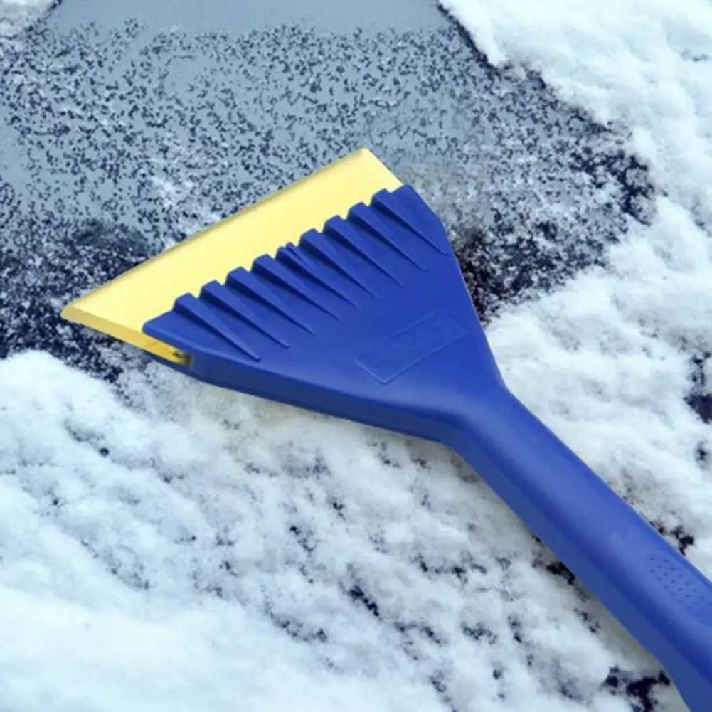 

Snow Shovel Sturdy Ice Shaving Teeth High Strength Car Winter Snow Clearing Tools Auto Accessories