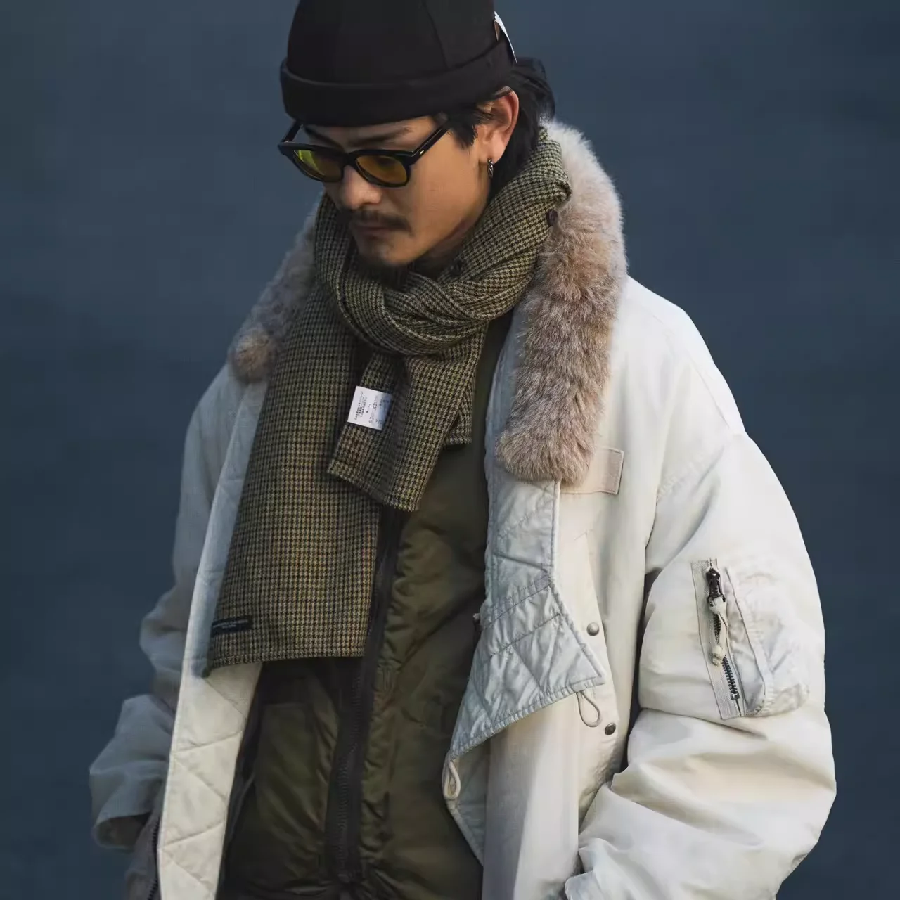 Тибетский халат VISVIM хлопковое пальто