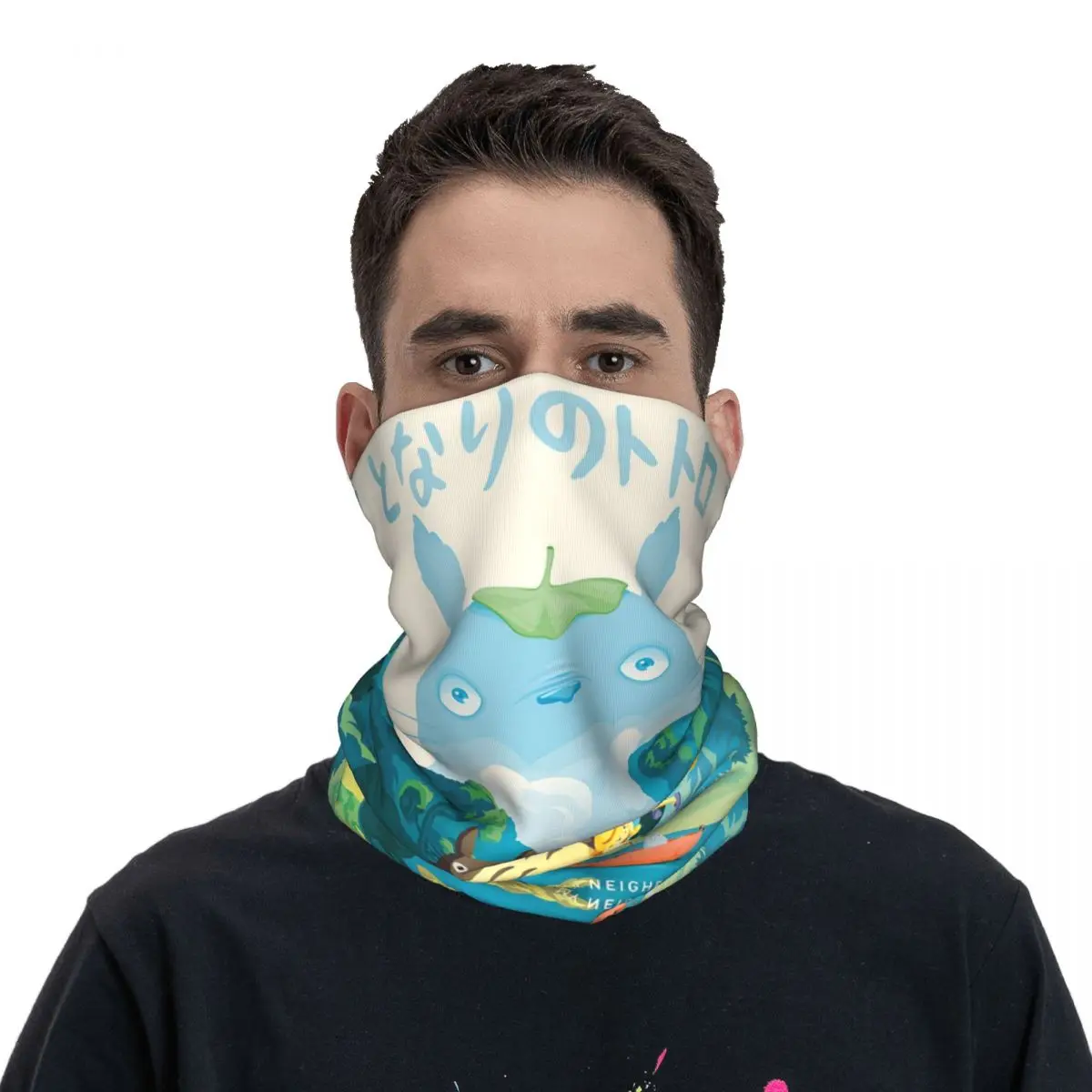 

Мой сосед Тоторо, строительный шейный шарф, шарф, многофункциональная повязка на голову, для спорта на открытом воздухе, для мужчин, женщин, ...