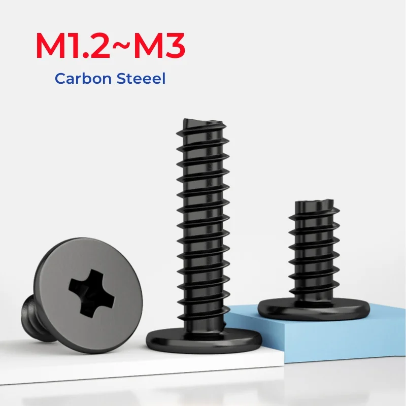 

Самонарезные винты из углеродистой стали M1.2-M3