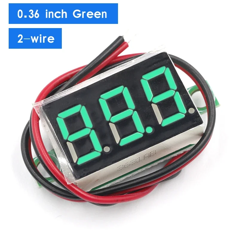 

Мини LED Цифровой Вольтметр 0-100В