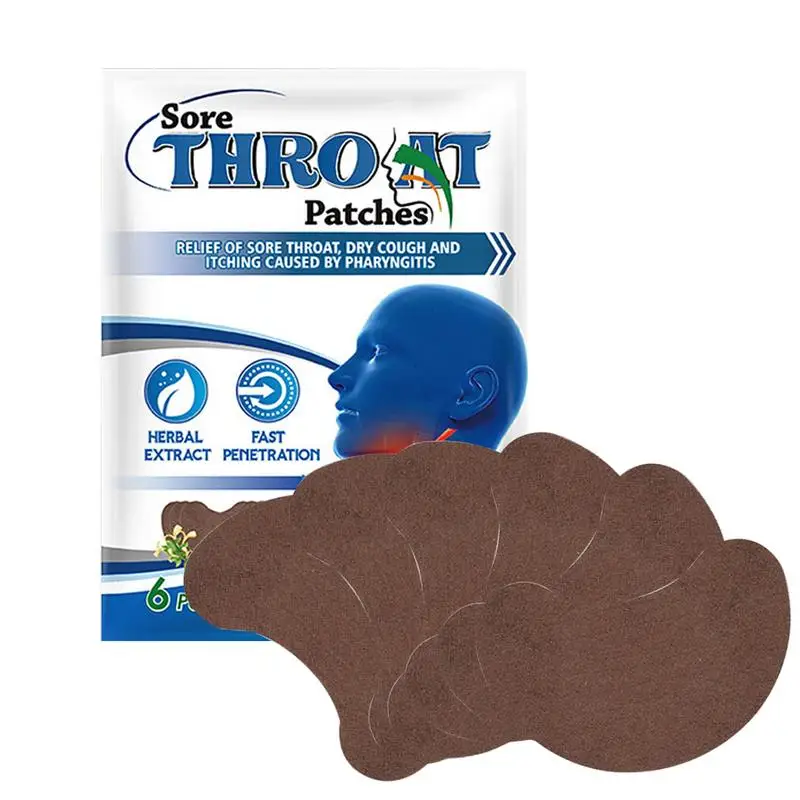 

6 шт., пластыри на основе трав