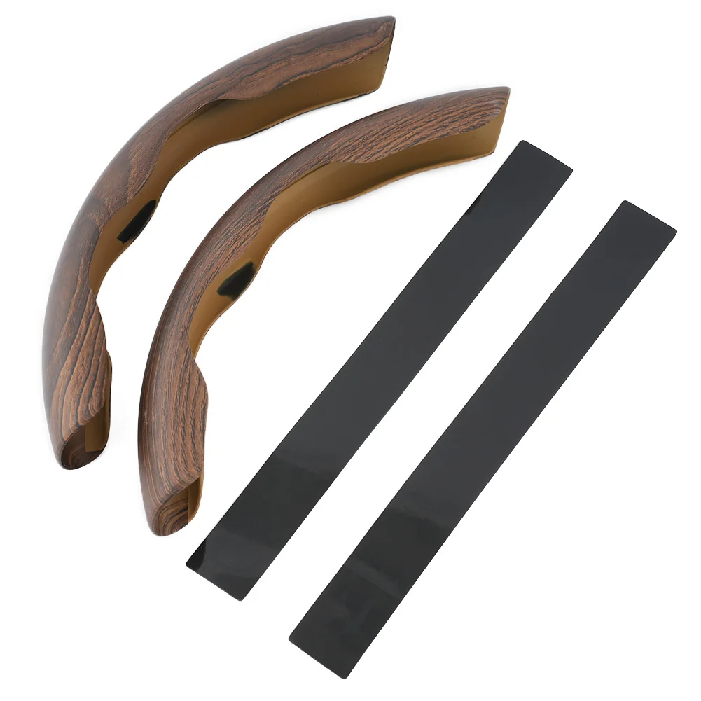 

Stay Safe & Comfortable While Driving with Wood Grain Car Steering Wheel Cover Universal Fit 15" Steering Wheels