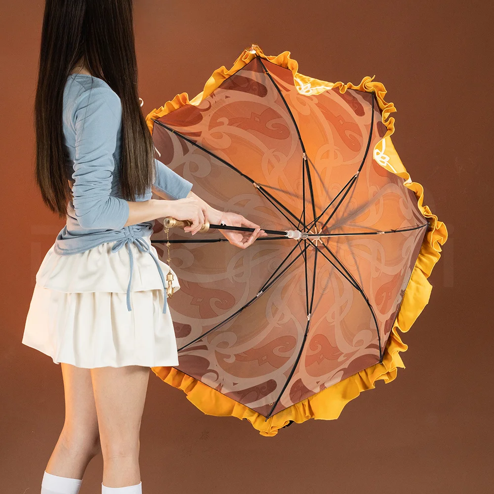 Зонт Navia реквизит для косплея игра Genshin ударопрочный Косплей Фонтейн зонт