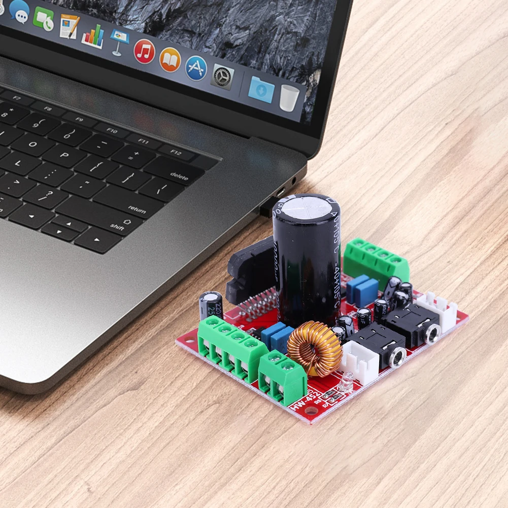 Плата цифрового усилителя класса Fever DC 12 В TDA7850 4-канальная плата звука с