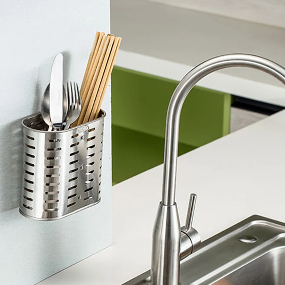 

Holder Chopsticks Drying Chopstick Rack Drainer Basket Kitchen Utensil Draining Sink Utensils Storage Silverware Spoondrainage