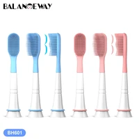 bh601 4 20pcs electric replacement toothbrush heads for gum sensitive sonic care tooth brush replaceable cleaning silicone head