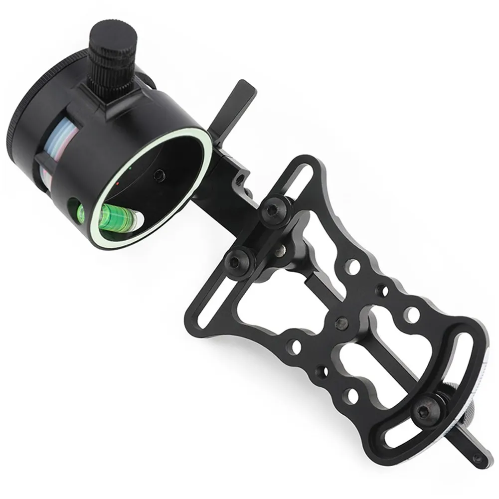 

Double Needle Sight Single Pin CNC Aviation 0.019\\\\\\\" 1 Pin 6X/8X Compound Bow Sight Hunting For Adding Lenses