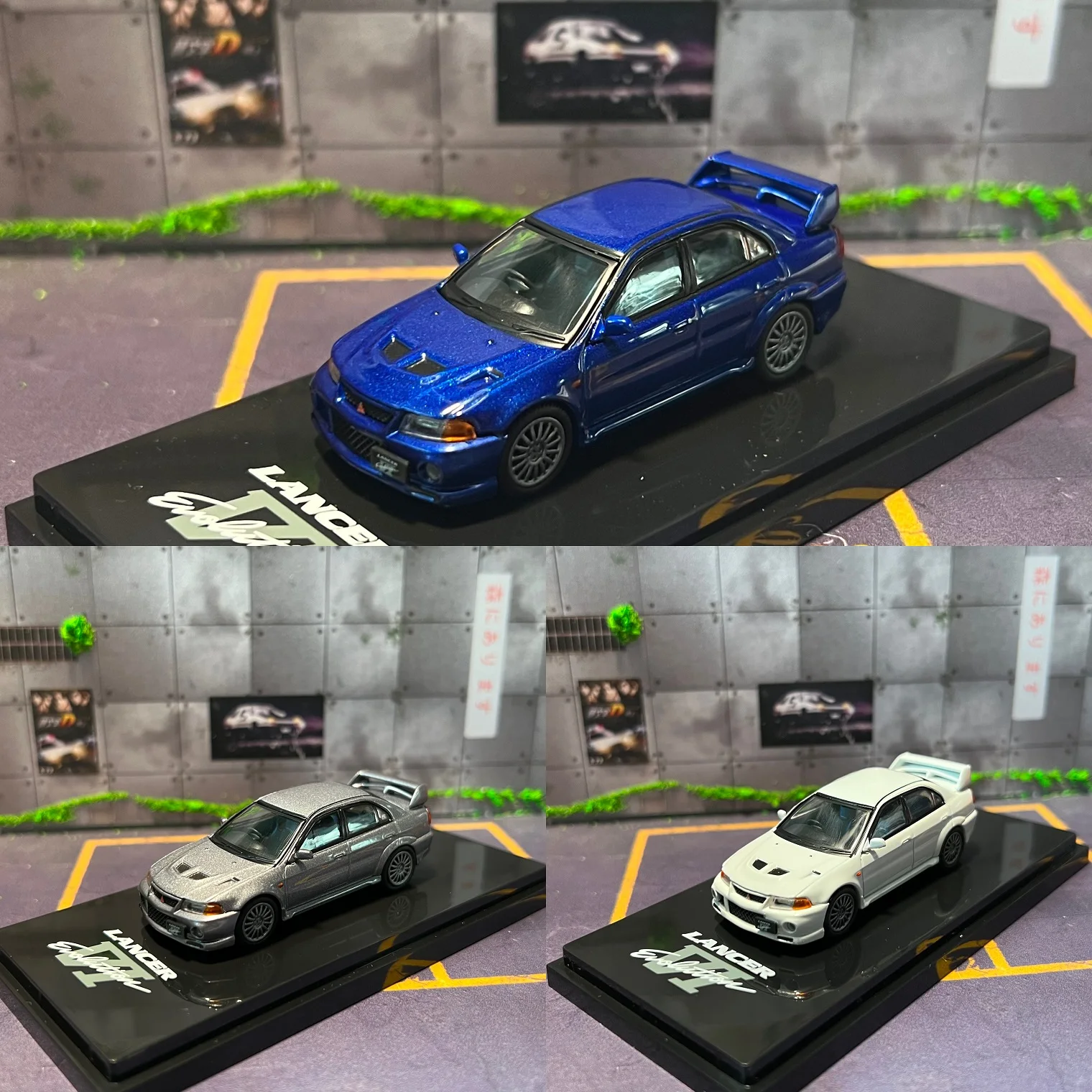 

Модель автомобиля из Японии 1:64 Lancer EVO 6 поколение VI 6