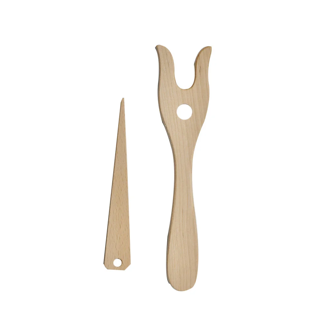 

Needle Knitting Kids Tool Large Eye Wooden Cording Weaving Craft Nalbinding Crochet Wood Stitching Lucet Tools