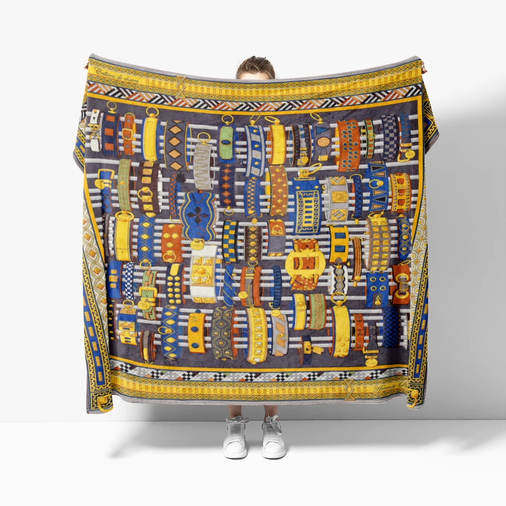 

High End Orange Soft Flannel Blanket Warm Bedding and Travel Blanket Sofa Blanket Blanket покрывало на кровать Breathable Super