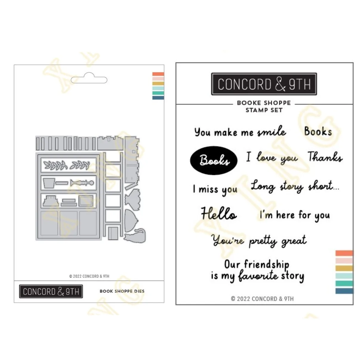 

2023 New Arrival Book Shoppe Stamps and Dies Scrapbook Diary Decoration Stencil Embossing Template Diy Greeting Card Handmade