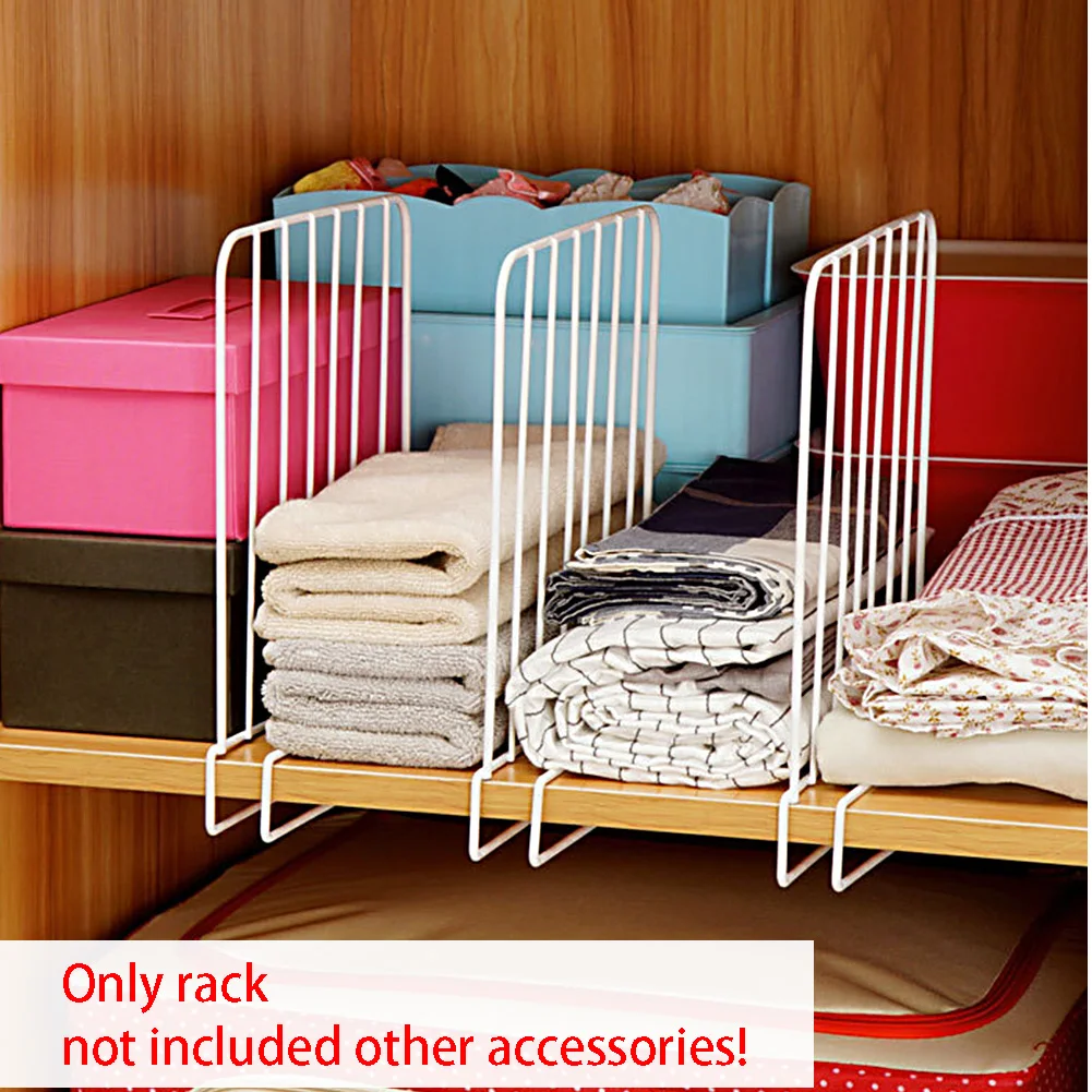

Durable Partition Set Drawer Wardrobe Shelf Dividers Space Saving Cabinet Storage Rack Practical Drawer Wardrobe Iron Closet