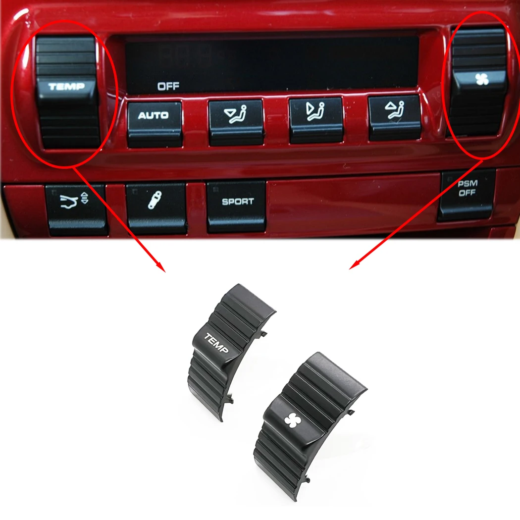 

ESIRSUN CLIMATE CONTROL HVAC A/C REPLACEMENT BUTTONS FIT FOR PORSCHE 997.1 CARRERA 911 BOXSTER