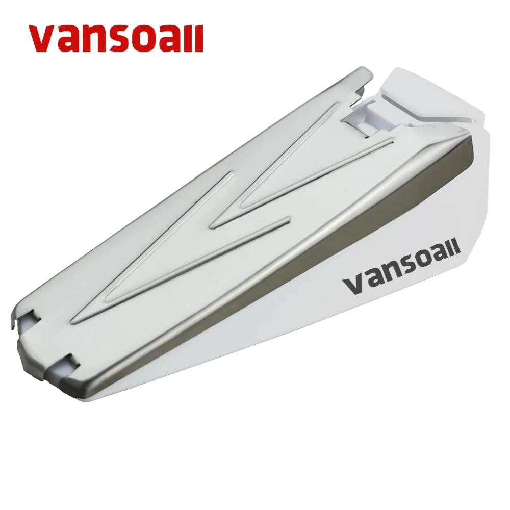 

VANSOALL Personal Wedge Door Stop Security Alarm with 120 dB Siren Works On All Floor Types and Carpet Heavy Duty Door Jam