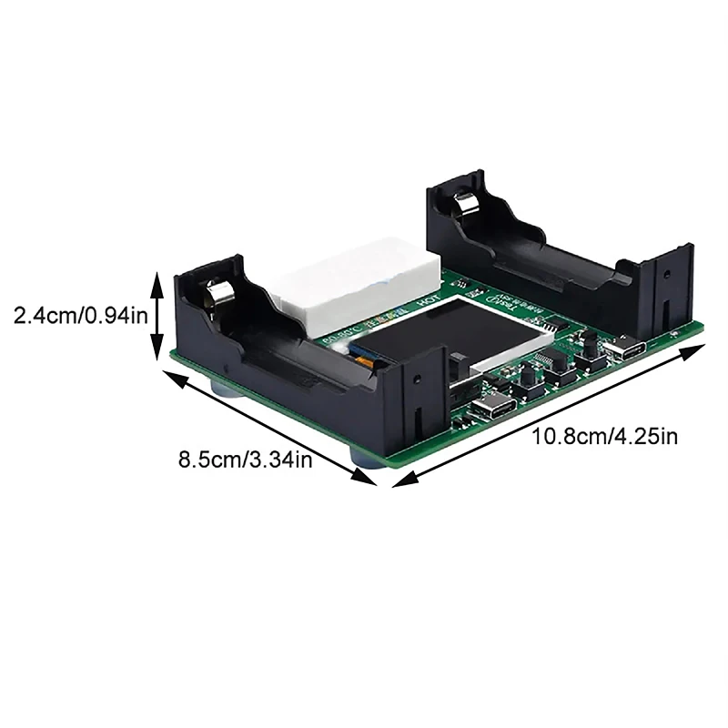 Модуль тестера емкости литиевой батареи 18650 мАч МВтч модуль детектора мощности