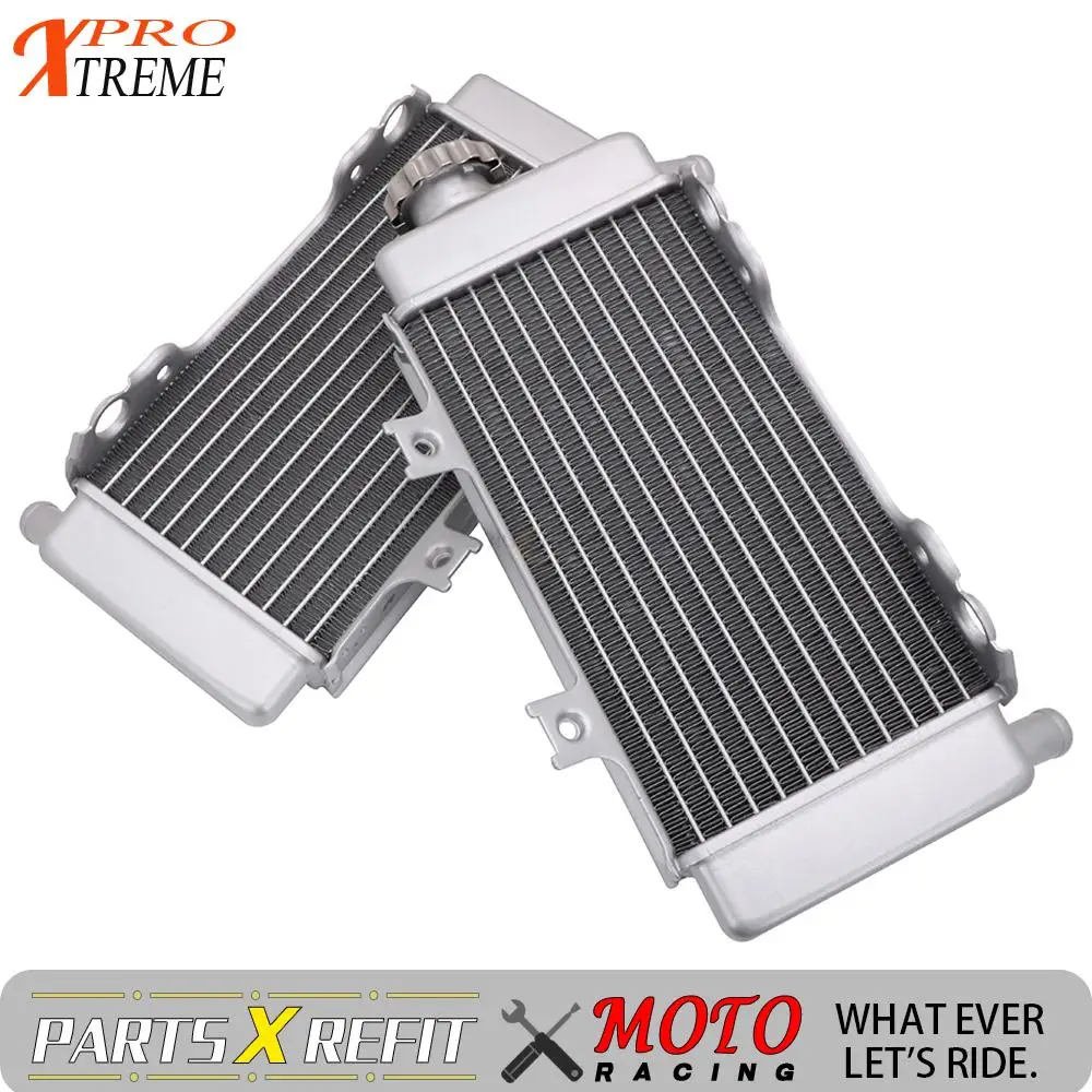 

Motorcycle Accessories CNC Engine Cooling Radiator For Honda CRF250R CRF250X CRF 250R 250X 2004 2005 2006 2007 2008 2009