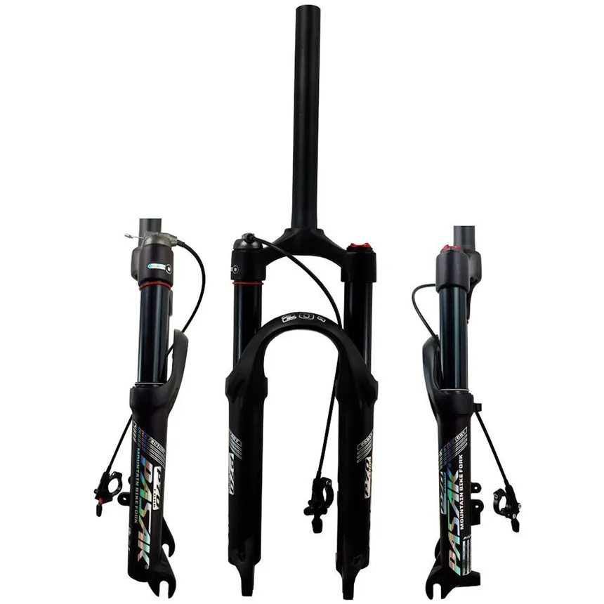 Велосипедная передняя вилка 20/24 дюйма горная воздушная дисковый тормоз из