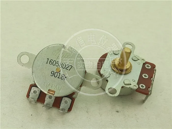

Alps 16058027, Япония с шагом 20 точек 2410K потенциометр 180 Угол осей 5 мм f