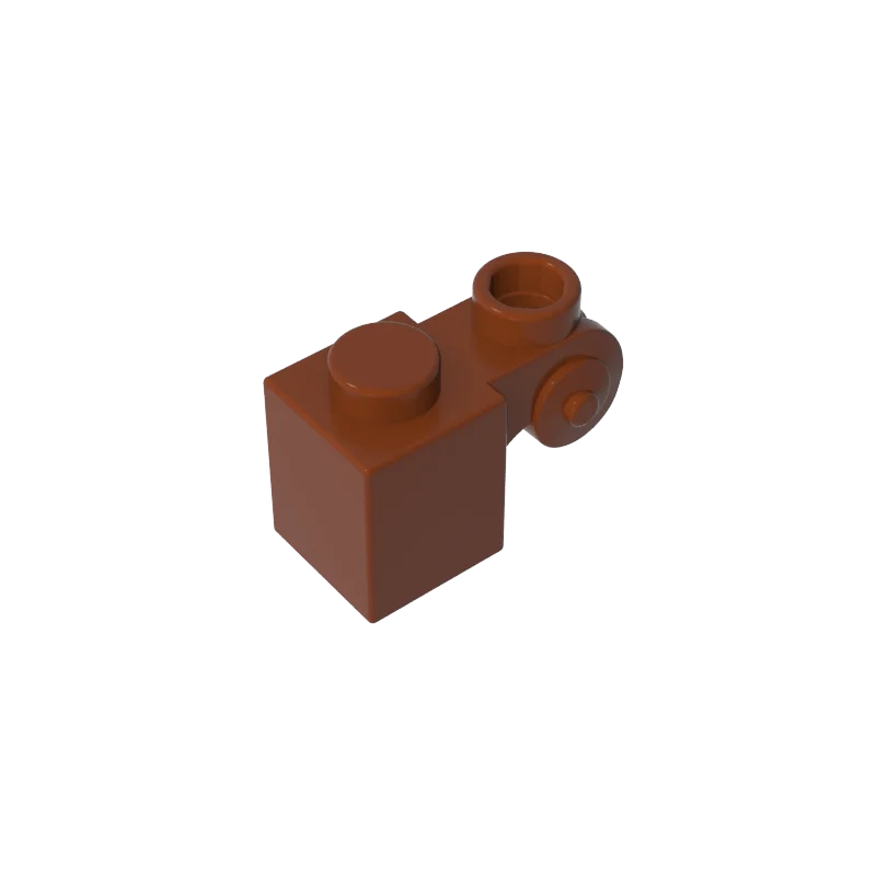 Фото Gobricks 10 шт. 20310 Кирпичи Специальный 1x1 Детали со свитком и открытой шпилькой Совместимый MOC Строительный блок Для взрослых и детей DIY №2