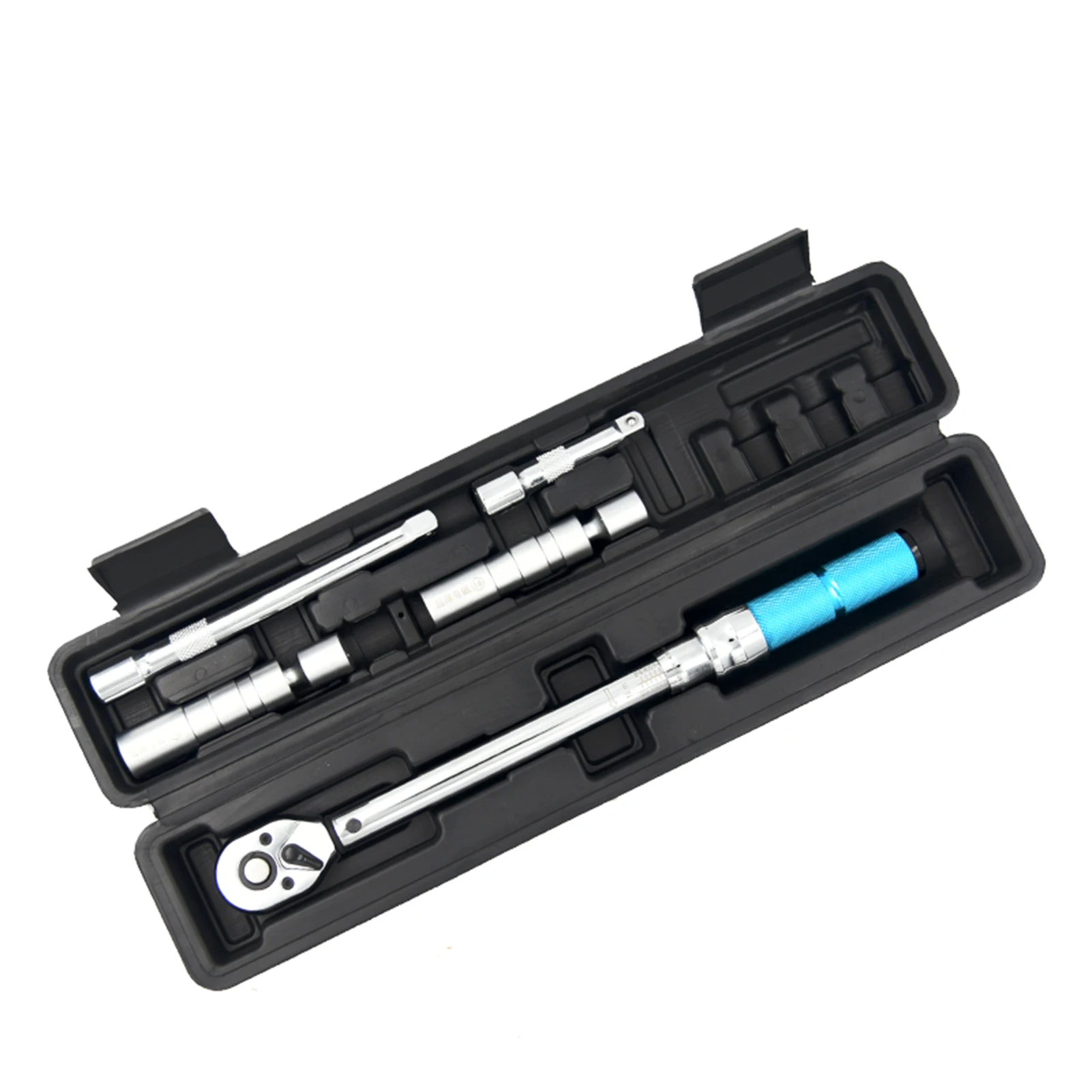 

5 шт., набор регулируемых гаечных ключей 3/8 дюйма с чехлом для хранения от 5 до 60 Н · м