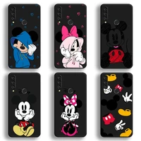 disney mickey minnie mouse phone case for huawei y6p y8s y8p y5ii y5 y6 2019 p smart prime pro