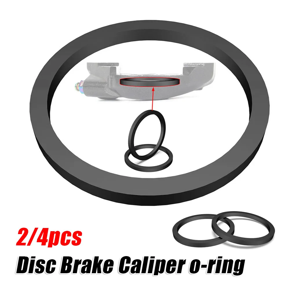 

2/4Pcs MTB Road Bike Disc Brake Caliper Sealing Ring O-Ring Rubber Bike Brake Piston Repair Cycling Accessories For Shimano