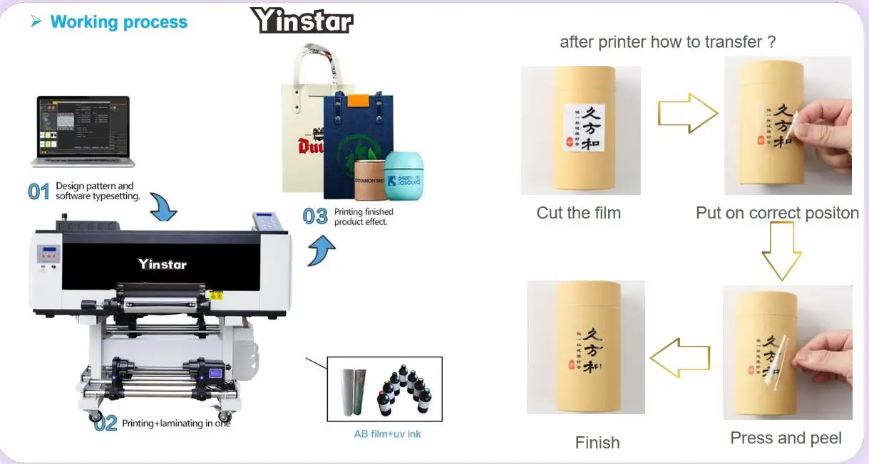 для 3 xp600 высокоскоростного принтера формата А3 30 см УФ-принтер с ламинатором