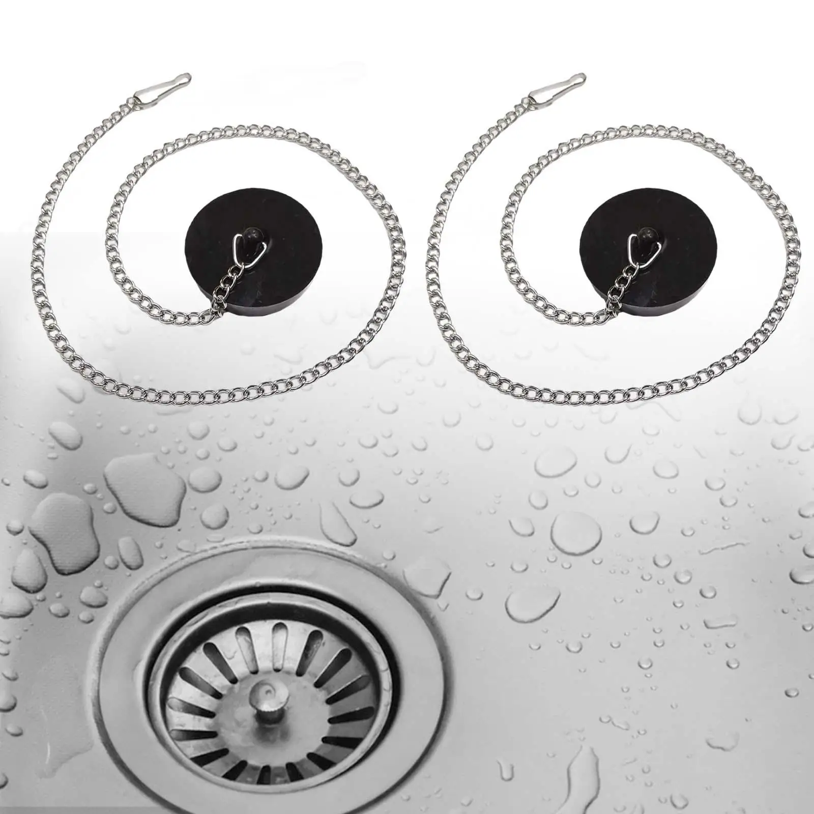 Сливная пробка диаметром 1 80-1 65 дюйма уплотнение с цепочкой 50 мм сливная для ванны