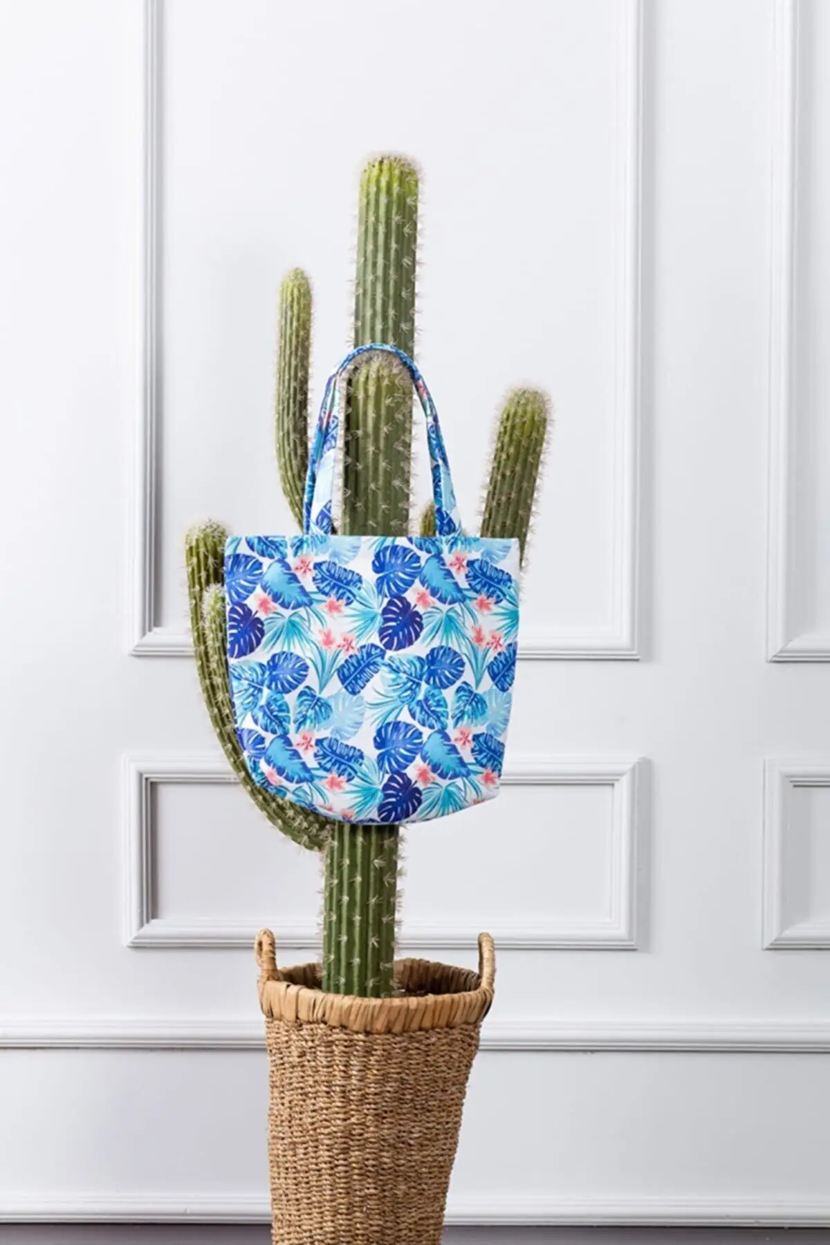 

Женская пляжная сумка-тоут с цифровой печатью, модная летняя вместительная сумка на плечо с рисунком, искусственная кожа