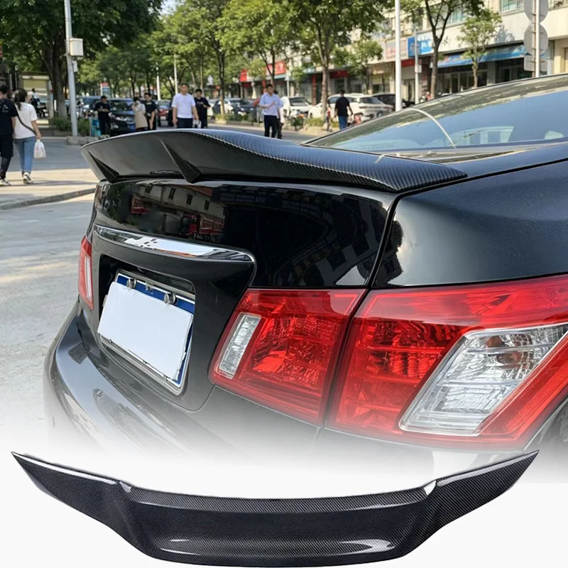 Фото Подходит для Lexus ES 2006-2012 годов выпуска, модификация заднего спойлера ES350 ES240, настоящий карбоновый задний спойлер R-типа. №3