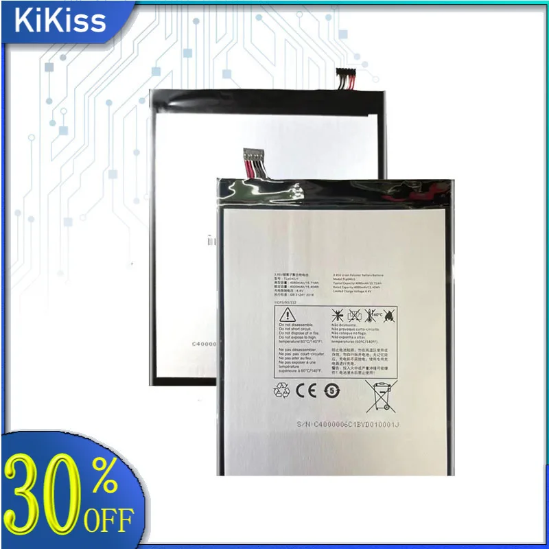 Аккумулятор 4000 мАч для Alcatel Joy Tab2 tab 2 TLp040M7