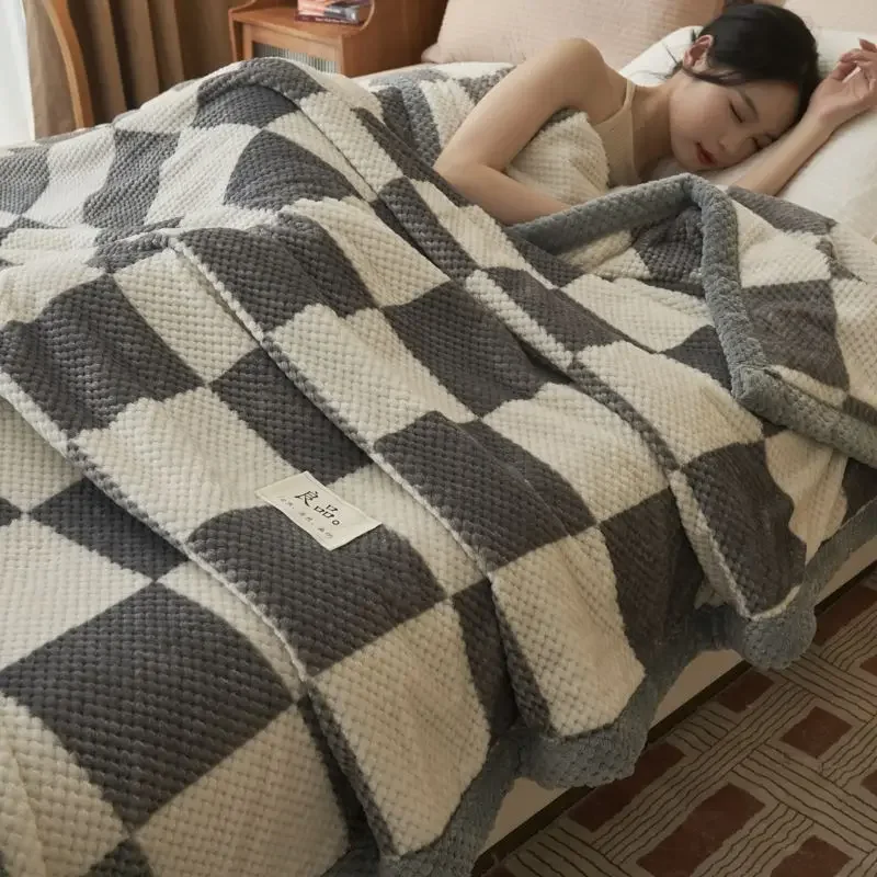 

Трикотажное одеяло, одеяло из мягкой синели, трикотажные одеяла, машинная стирка, брикет одеяла для кушетки, кровати