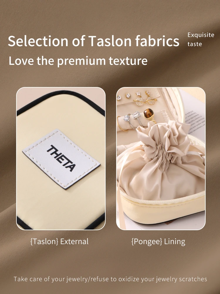 Классическая однослойная коробка для хранения ювелирных изделий женщин