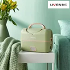 Портативный Электрический Ланч-бокс XIAOMI Youpin с электрическим подогревом, контейнер для риса, двухслойный, вместительный, для офиса и автомобиля