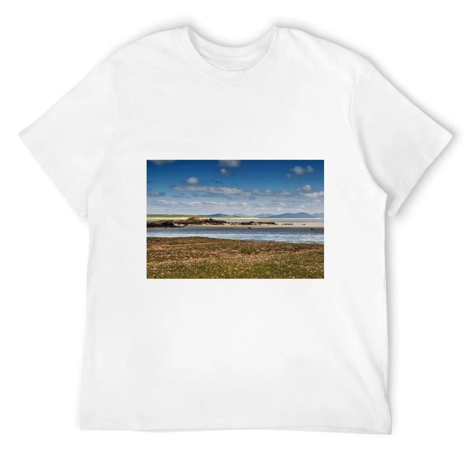 North Uist: футболка Beach Stroll мужская одежда в стиле каваи футболки с рисунком для