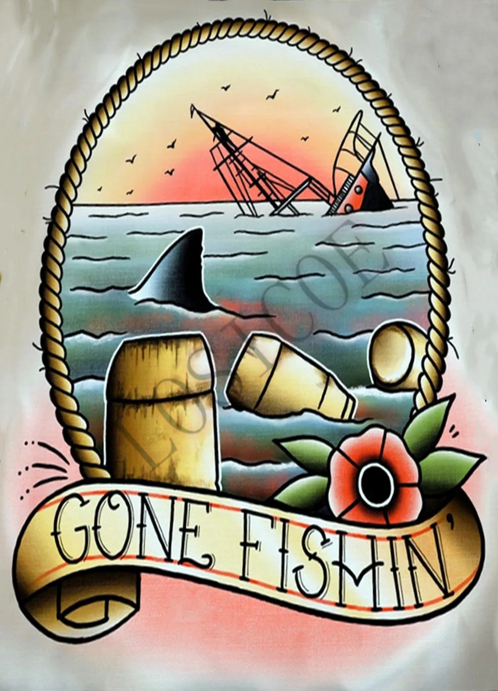 

Плакат из фильма, винтажный творческий дизайн татуировок, настенное искусство, ретро крафт-бумага, HD печать, живопись, настенная наклейка, украшение для дома G147