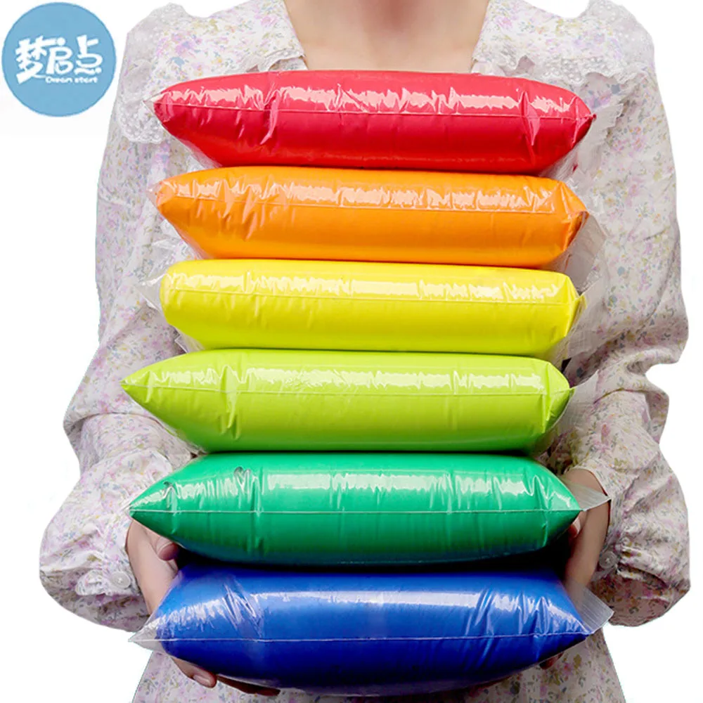 

Глина полимерная супер светильник, глина для моделирования DIY, слайм, мягкий Интеллектуальный пластилин, обучающие игрушки для детей, 500