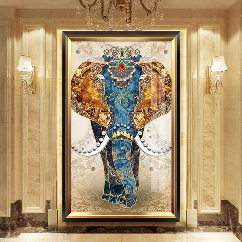 

5D Diamond Painting Elephant Full Diamond Art Embroidery Large Office Living Room Home Decoration diy Diamond Cross Stitch Kits