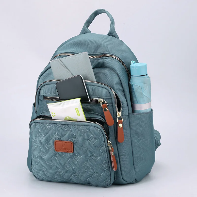 2023 New Fashion Plaid Heart Shape Embroidery Thread College Student School Bags for Teenage Girls Mochila Mujer Women Backpacks