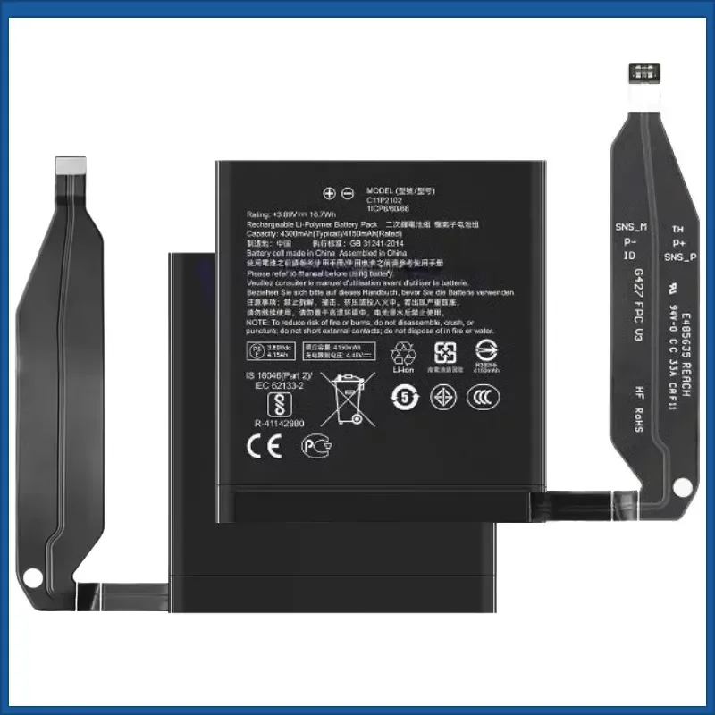 Фото Аккумулятор для мобильного телефона C11P2102 3.89V 4150mAh для Asus Zenfone 9 ZS696KS, высококачественный перезаряжаемый аккумулятор №3