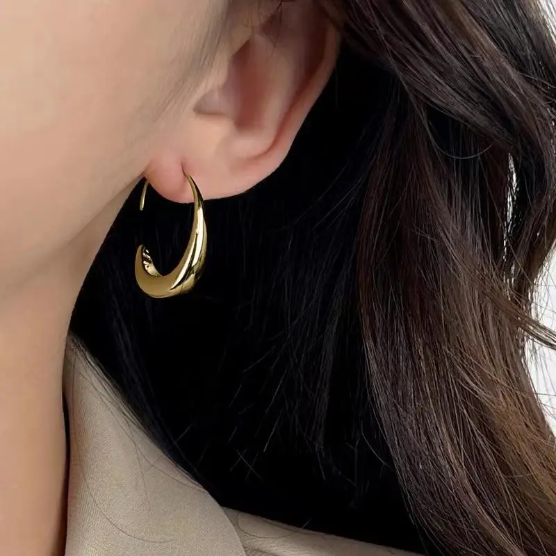 

Новинка, винтажные аксессуары для женщин, ювелирные изделия в стиле панк, золотые, медные, готические Brincos, Женские аксессуары, украшения 2022