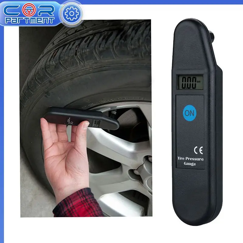 

TG105 Digital Car Tire Tyre Air Pressure Gauge Meter LCD Display Manometer Barometers For Car Truck Motorcycle PSI Tester Tool