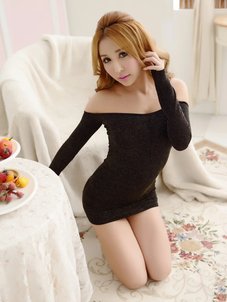 Новинка 2023 сексуальное черное нижнее белье платье для женщин сексуальные