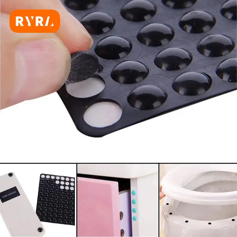 

Self Adhesive Round Silicone Rubber Bumpers Damper Pads Feet Clear Damper Pads Soft Transparent Anti Slip Shock Absorber