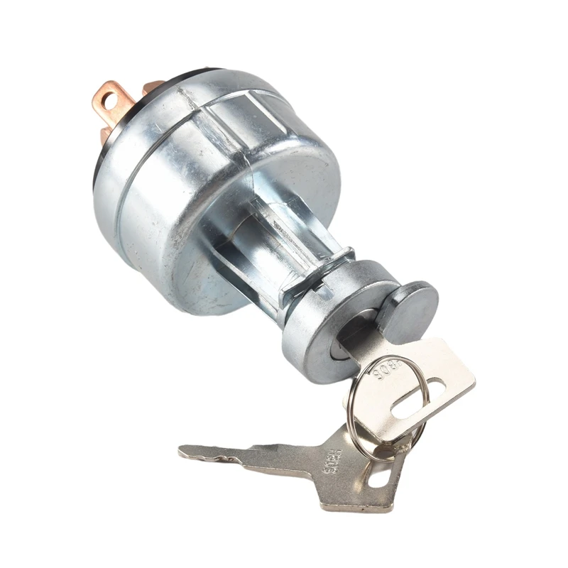 1700100023 1700100052 H806 Ignition Switch With 2 Keys For Takeuchi Excavator Digger Lock Cylinder