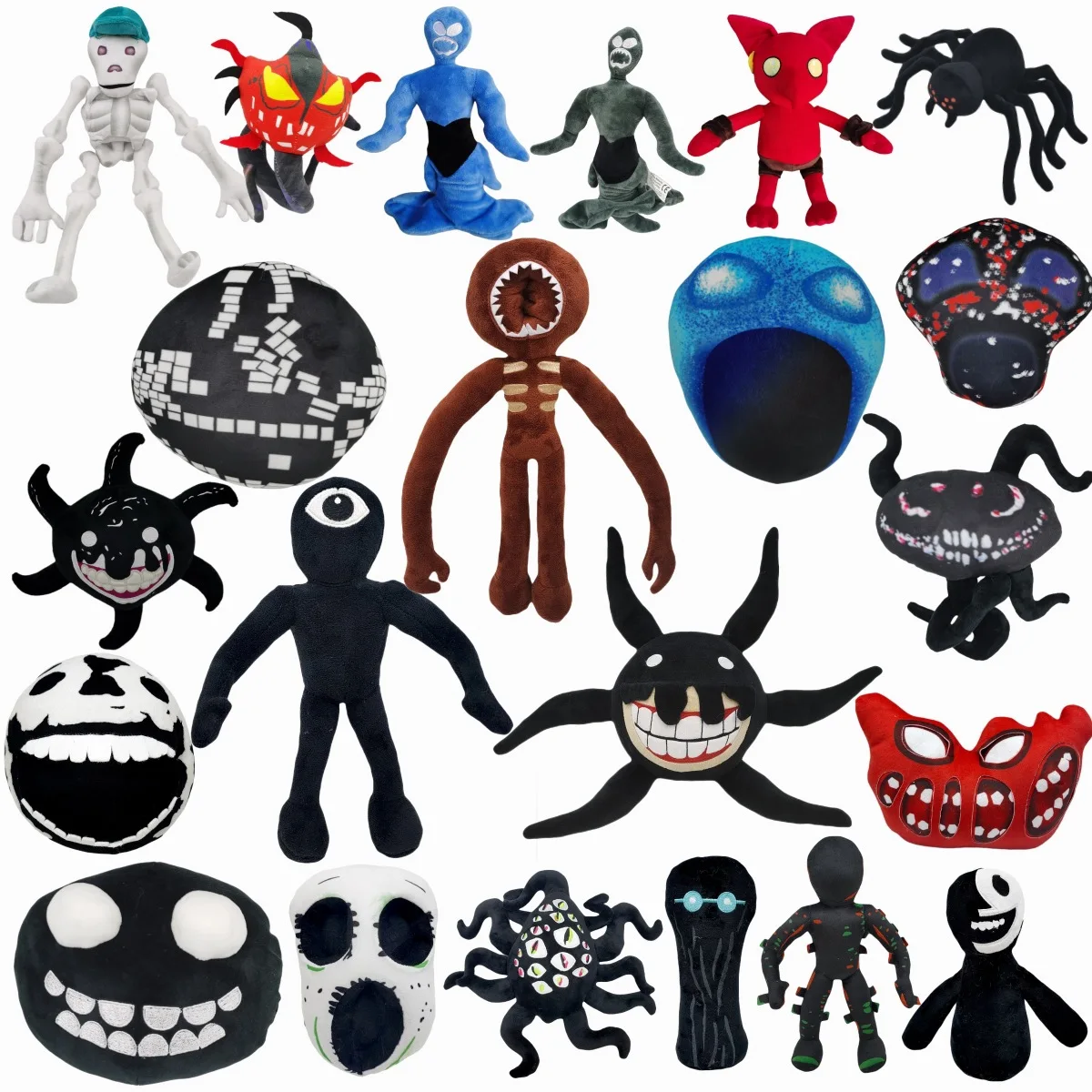 

Hot Doors Robloxfor Plush Toys Horror Game Doors Character Figure Toys Soft Stuffed Monster Plushies Gift for Kids Boys