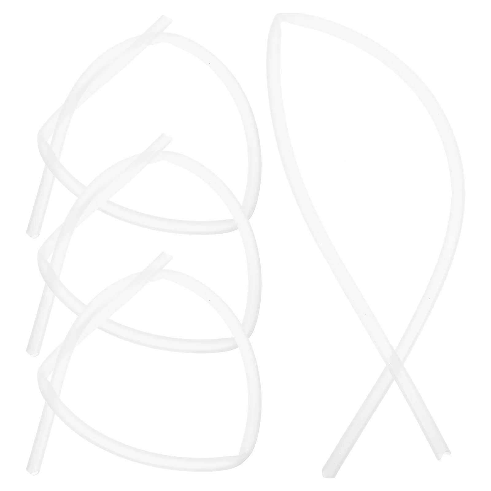 

4 Pcs Hose Silicone Tube Straw Automatic Water Pipe Extension Drinking Pump Electric Bottle Silica Gel Dispenser Parts Jug