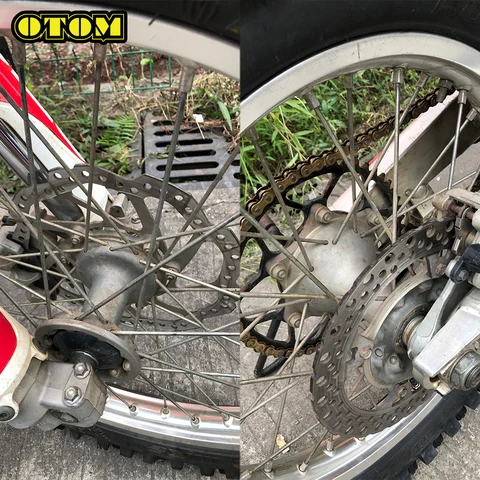 Мотоциклетная втулка для HONDA, передняя, 36 отверстий, задняя, 32 отверстия, колесный обод, алюминиевая дробеструйная обработка, модель CRF250X, CRF250R, CRF450R, CRF450X